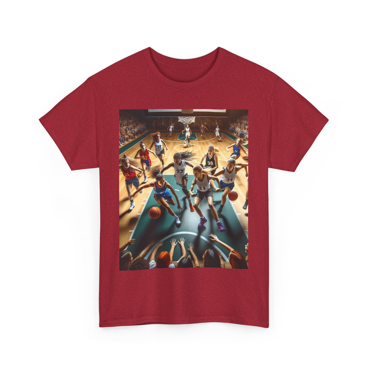 Basketball Women's Heavy Cotton Tee
