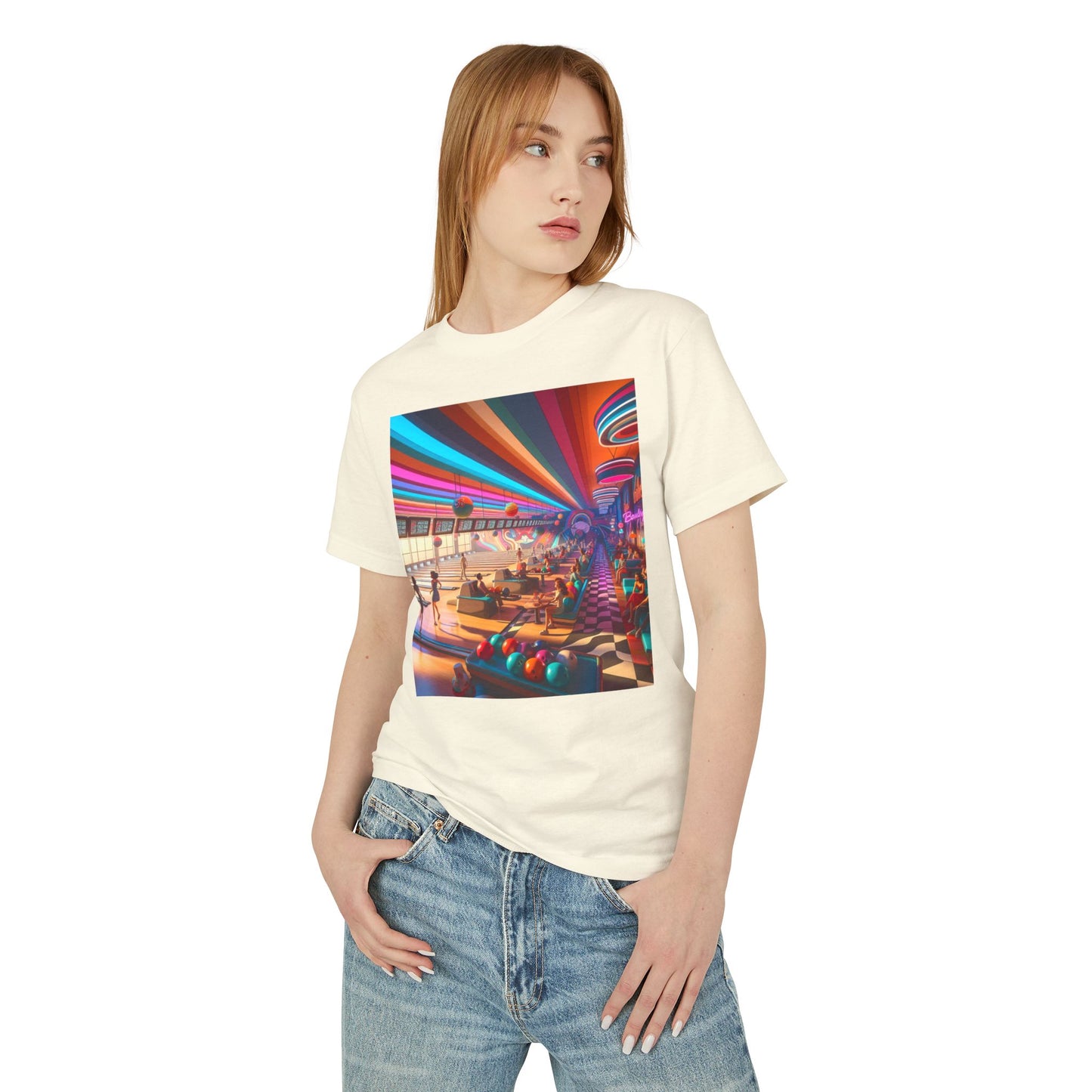 Bowling Heavyweight Tee - Unisex Garment-Dyed Shirt