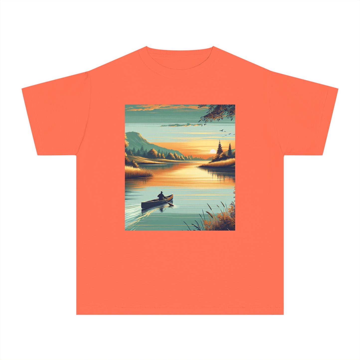 Canoeing Youth Midweight Tee