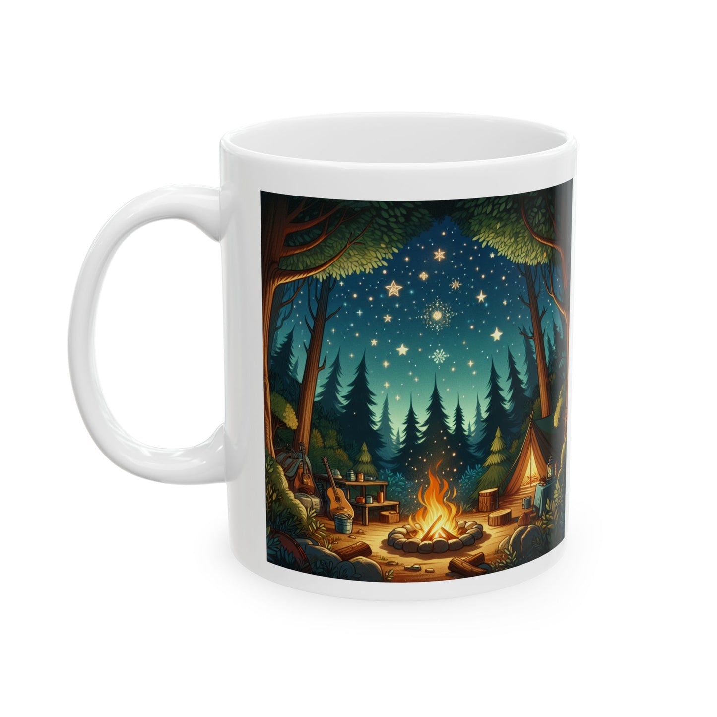 Camping Ceramic Mug