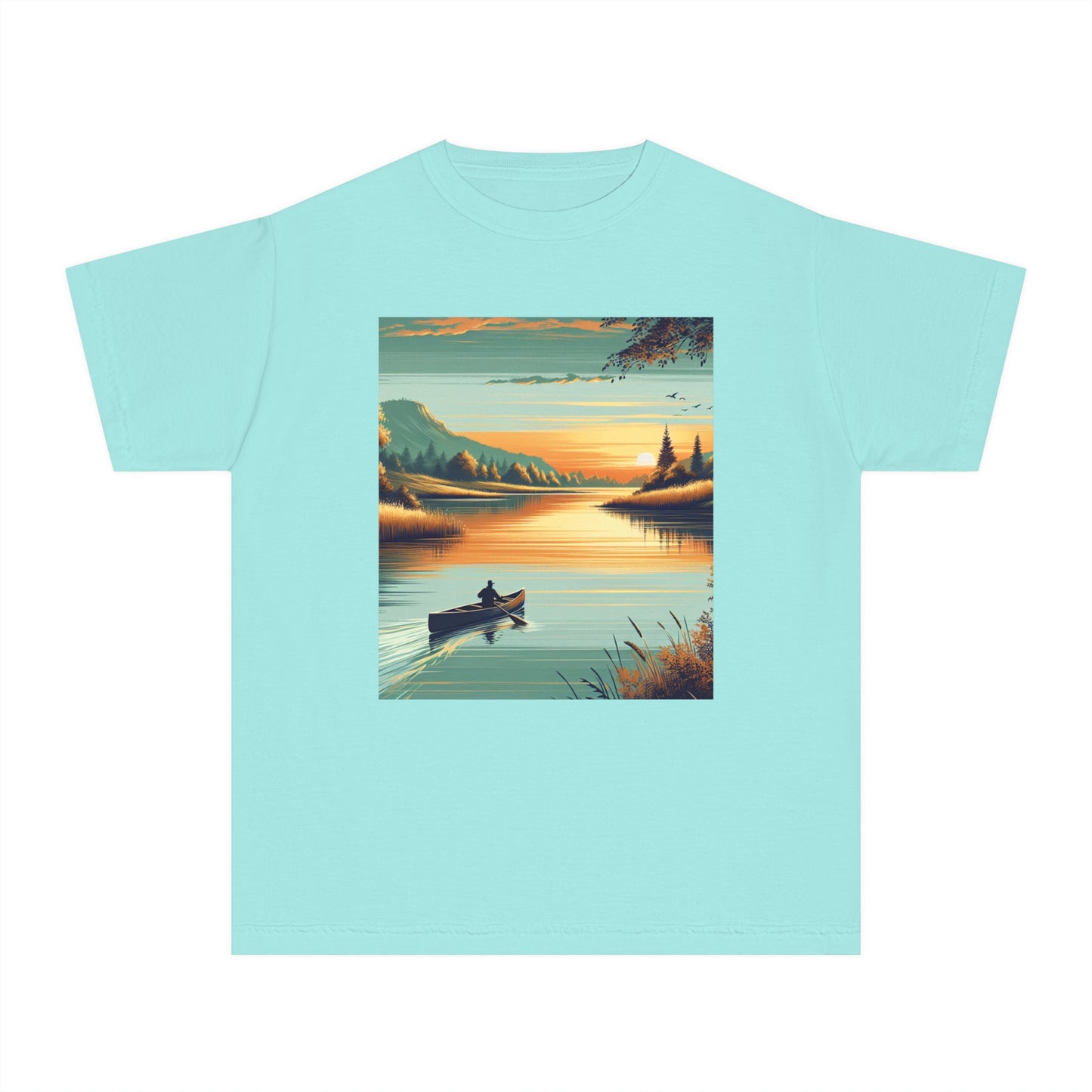 Canoeing Youth Midweight Tee