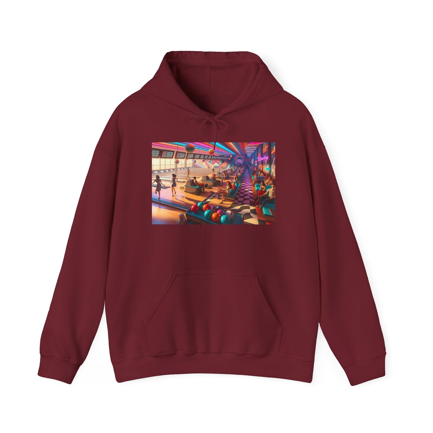 Bowling Unisex Hoodie - Sports Team Vibes
