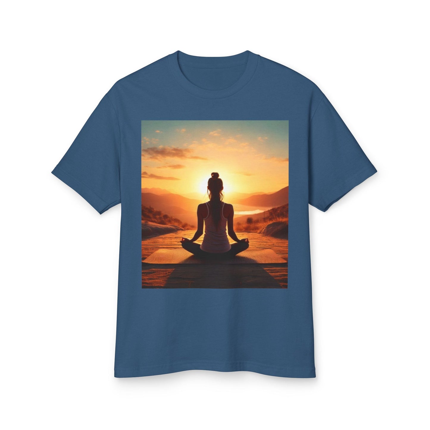 Yoga Heavyweight Tee - Unisex Garment-Dyed Shirt