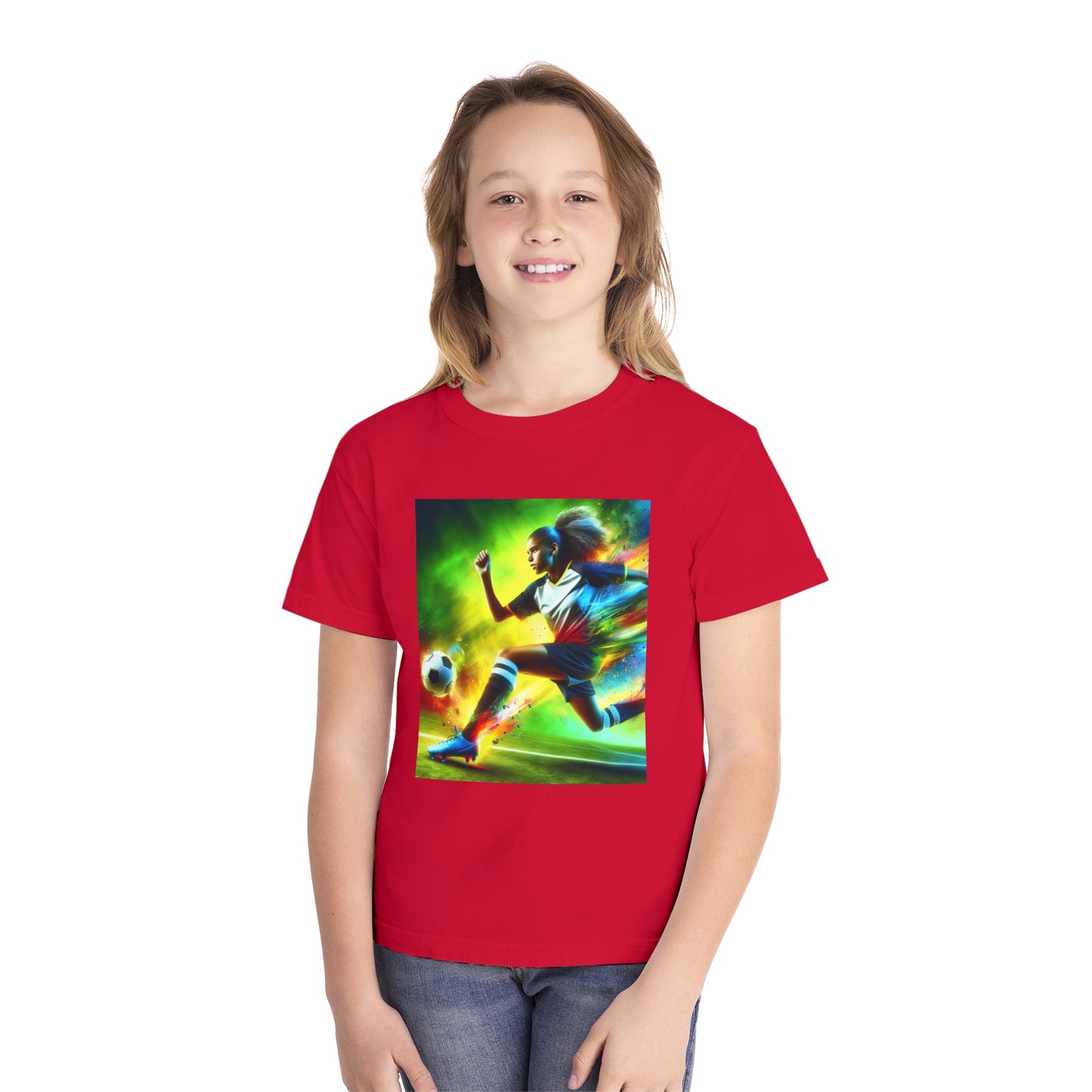 Soccer Youth Midweight Tee