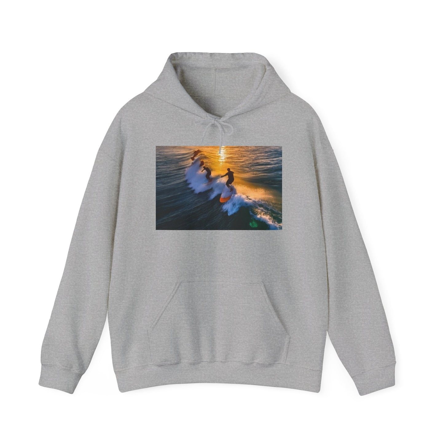 Surfing Unisex Hoodie - Sports Team Vibes