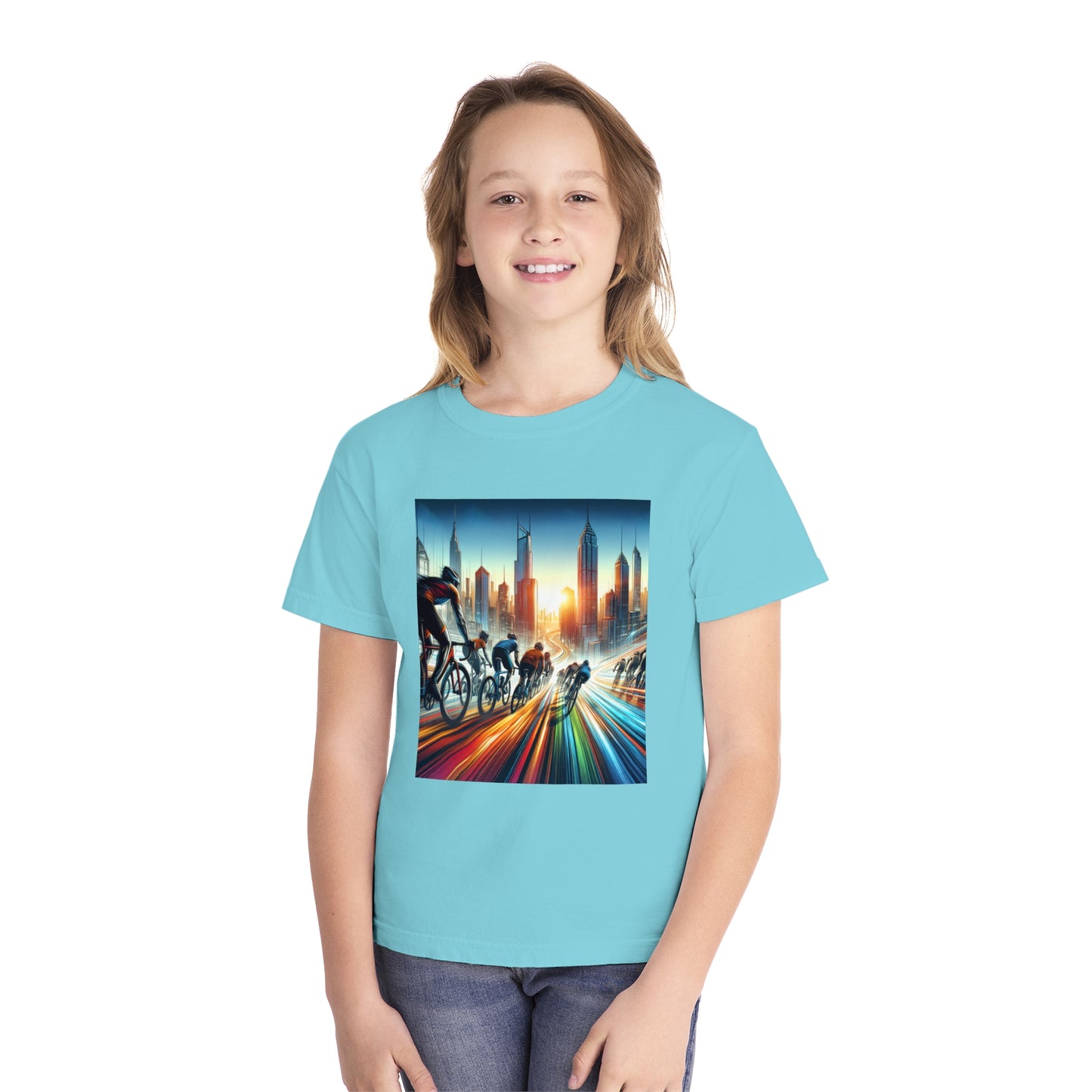 Cycling Youth Midweight Tee