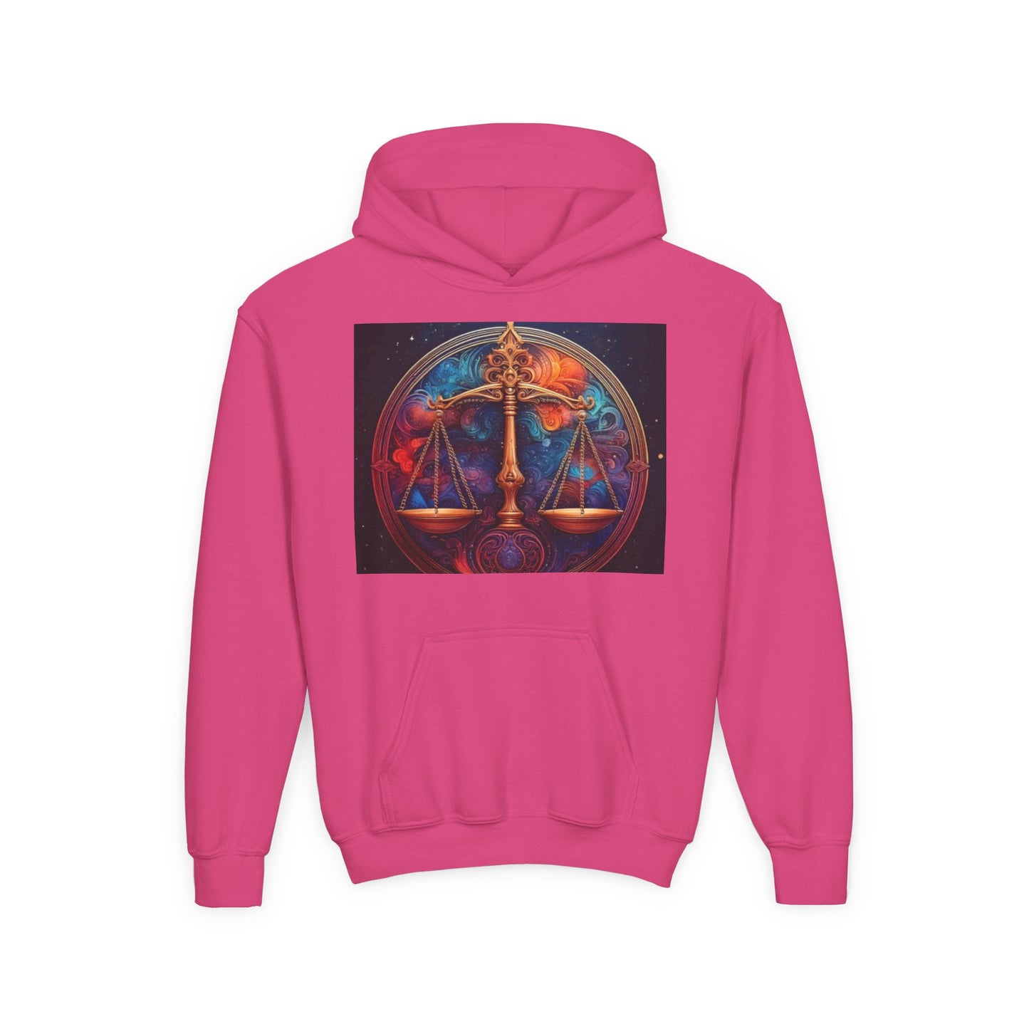 Libra Youth Hoodie - Heavy Blend Sweatshirt