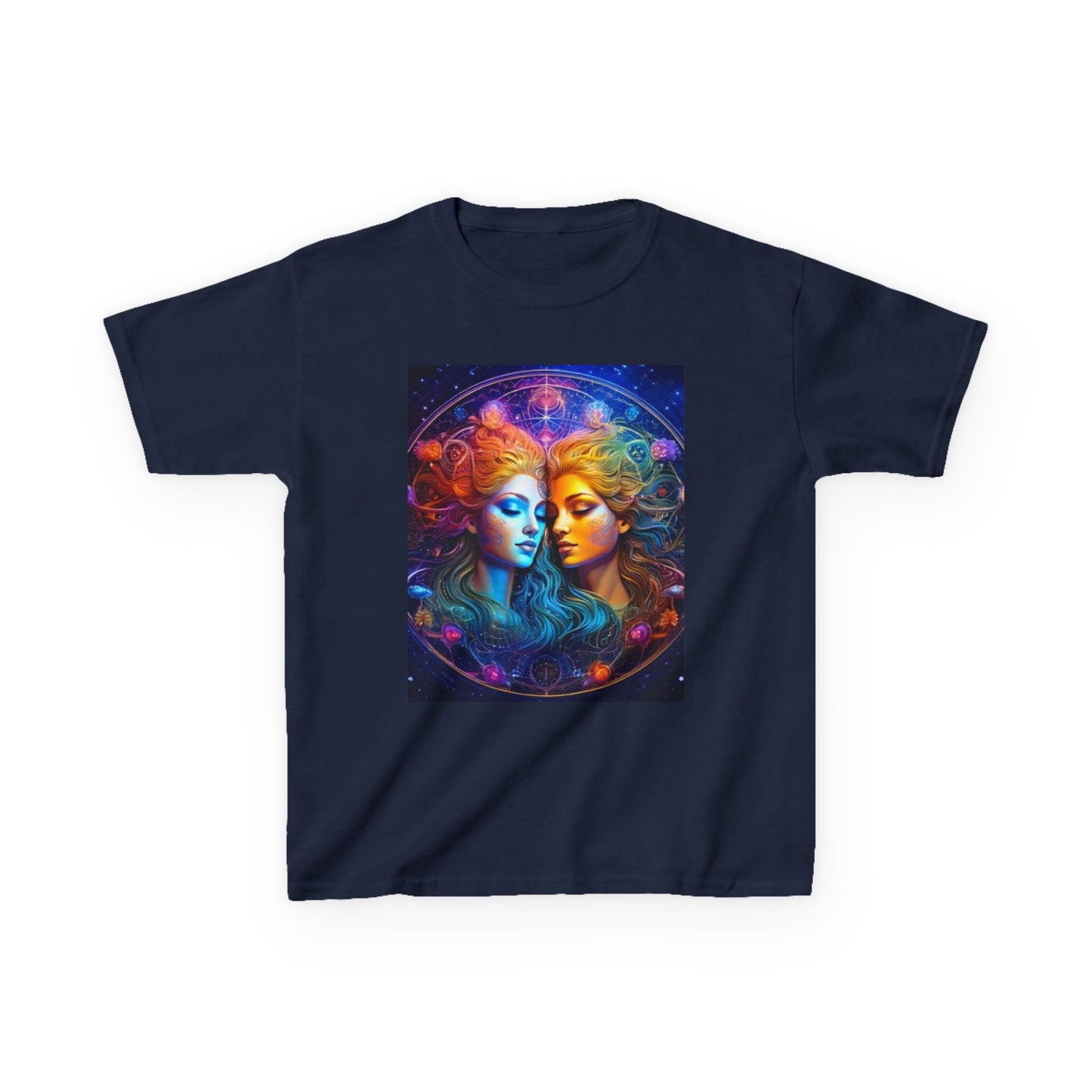 Gemini Horoscope Kids Tee - Cosmic Zodiac T-Shirt for Astrology Lovers, Birthday Gift, Everyday Wear, Reference Guide, Unique Design