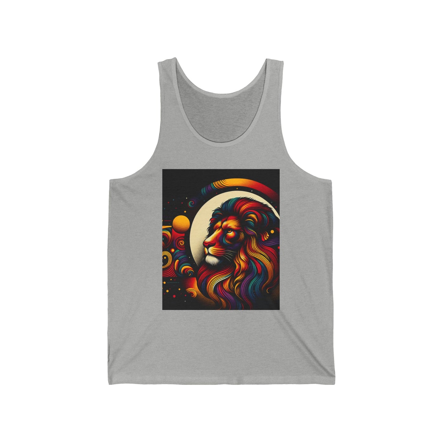 Leo Unisex Jersey Tank Top - Perfect for Festivals & Casual Wear