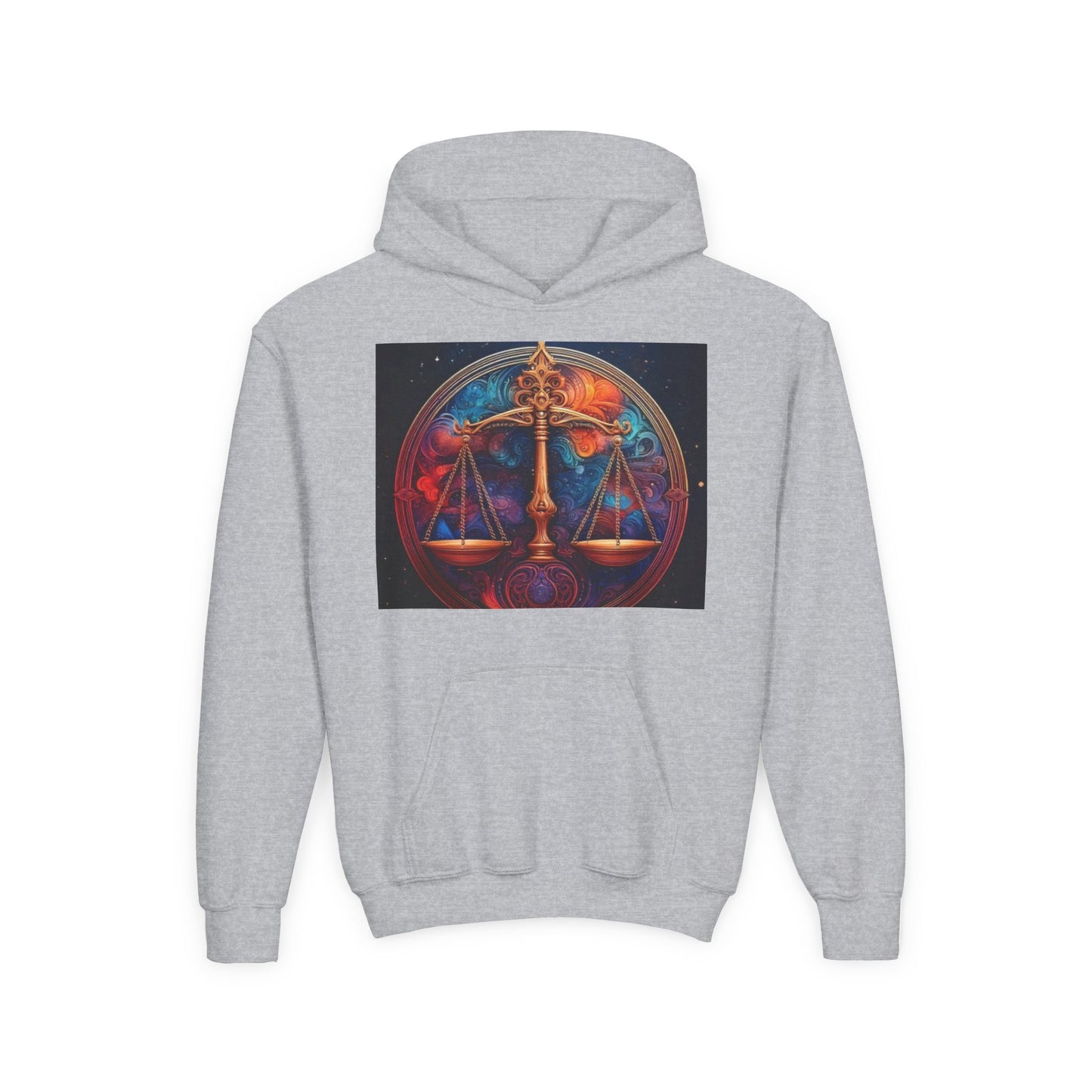 Libra Youth Hoodie - Heavy Blend Sweatshirt