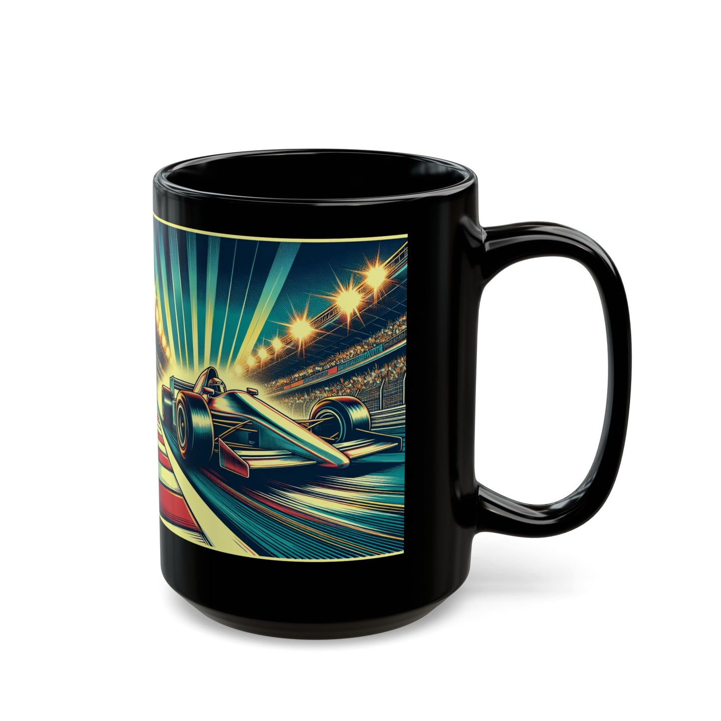 Racing Enthusiast Mug | Vibrant Formula 1 Design | Perfect Gift for Car Lovers, Motorsport Decor, Father's Day, Birthday