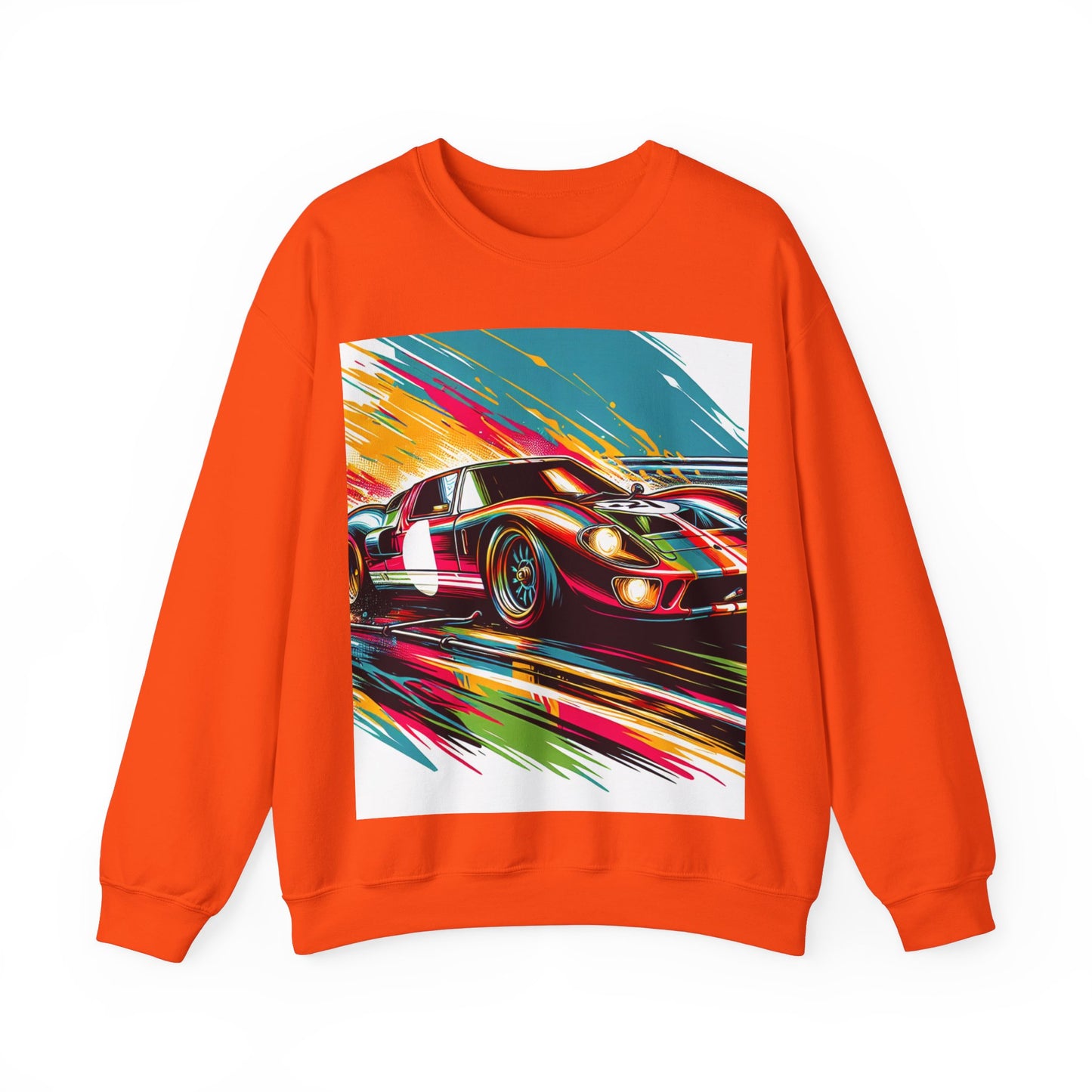 Race Car Crewneck Sweatshirt | Racing Apparel, Unisex Sweatshirt, Nascar Gift, Motorsports Clothing, Car Enthusiasts Sweatshirt