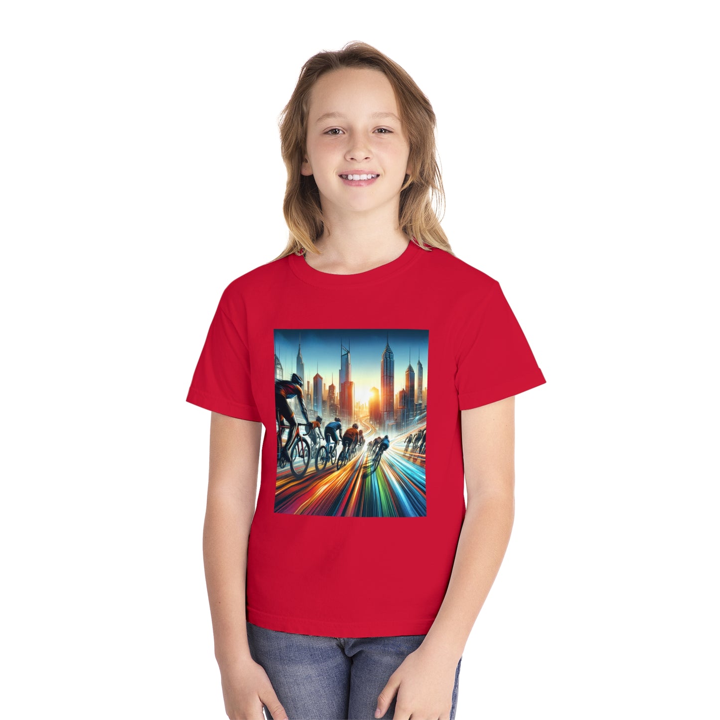 Cycling Youth Midweight Tee