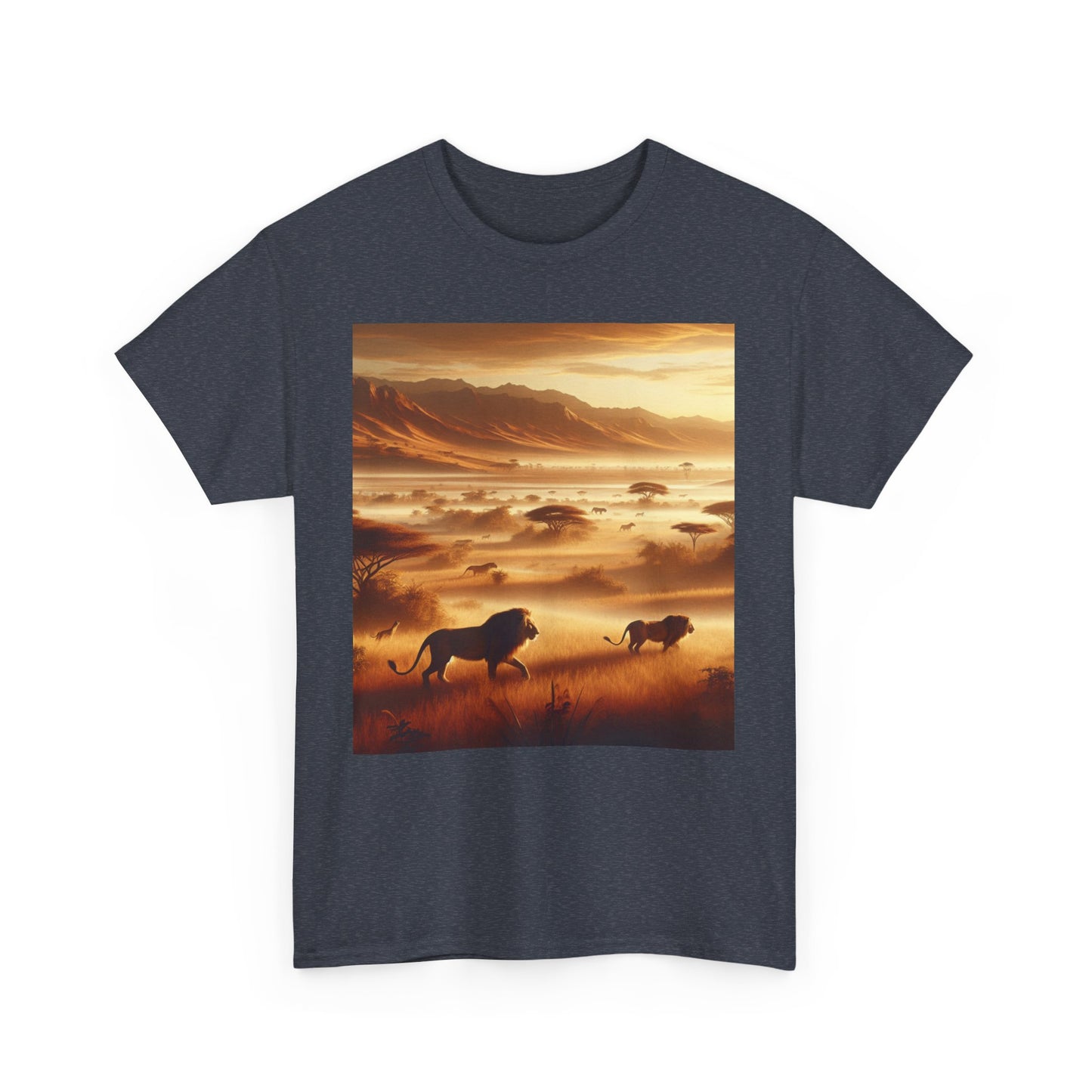 Lions Women's Heavy Cotton Tee