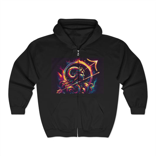 Sagittarius Unisex Heavy Blend™ Full Zip Hooded Sweatshirt