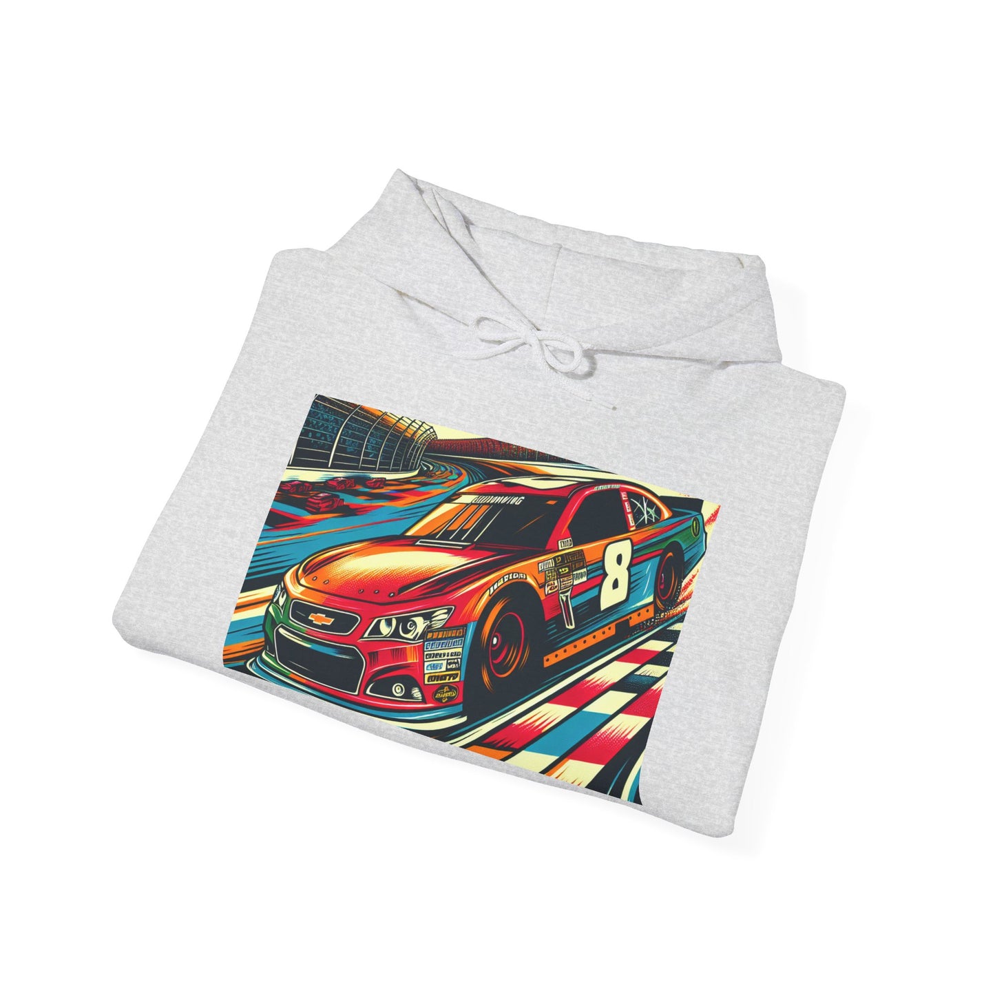 Nascar 8 Unisex Hoodie - Racing Vibes