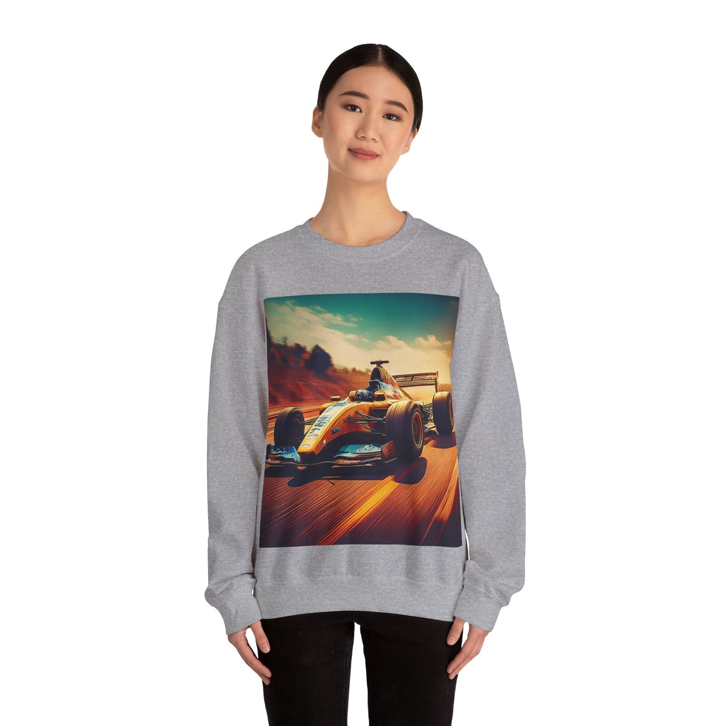 Race Car Crewneck Sweatshirt | Racing Apparel, Unisex Sweatshirt, F1 Gift, Motorsports Clothing, Car Enthusiasts Sweatshirt