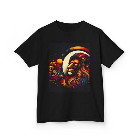 Leo Horoscope Kids Tee - Cosmic Zodiac T-Shirt for Astrology Lovers, Birthday Gift, Everyday Wear, Reference Guide, Unique Design