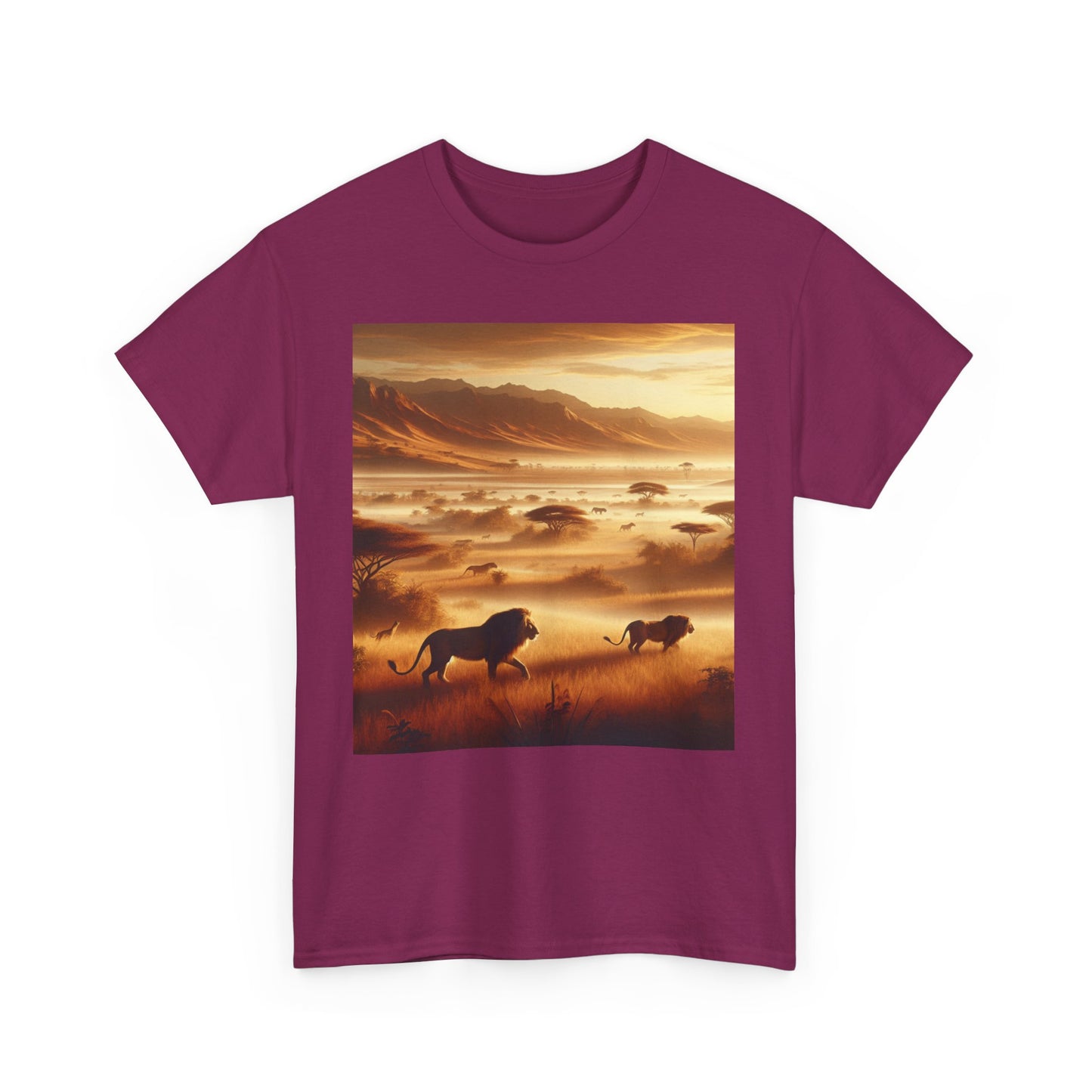 Lions Women's Heavy Cotton Tee