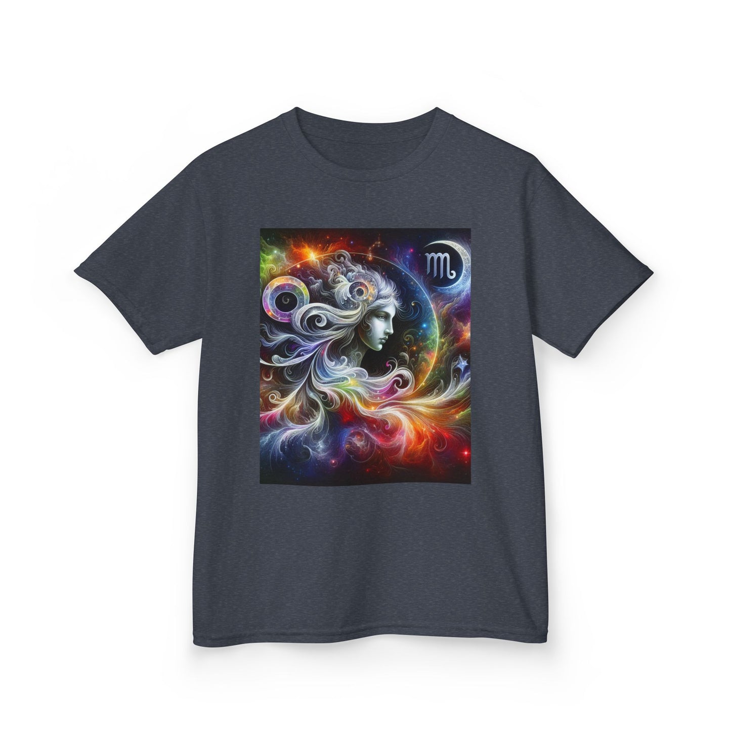 Virgo Horoscope Kids Tee - Cosmic Zodiac T-Shirt for Astrology Lovers, Birthday Gift, Everyday Wear, Reference Guide, Unique Design