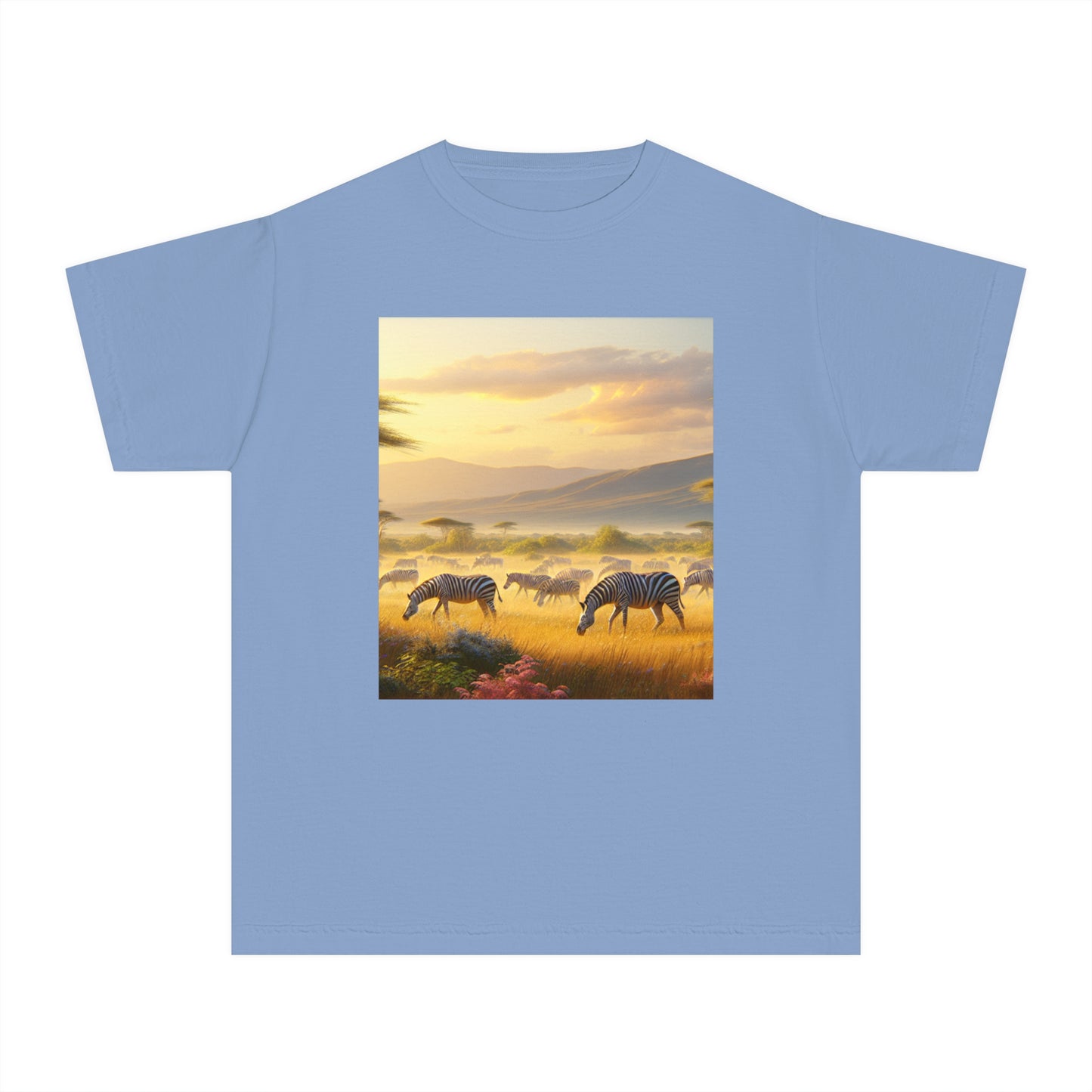 Zebras Youth Midweight Tee