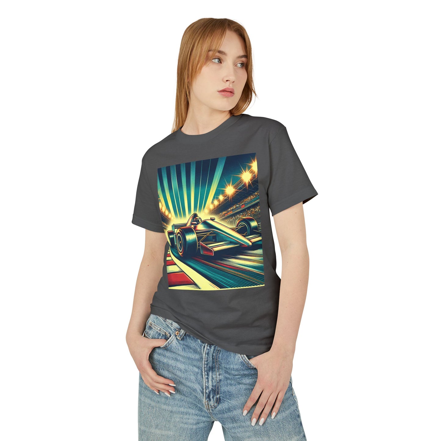 F1 Heavyweight Tee - Unisex Garment-Dyed Shirt