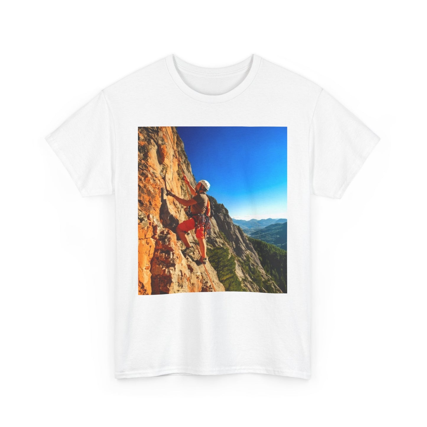 Rock climbing Women's Heavy Cotton Tee