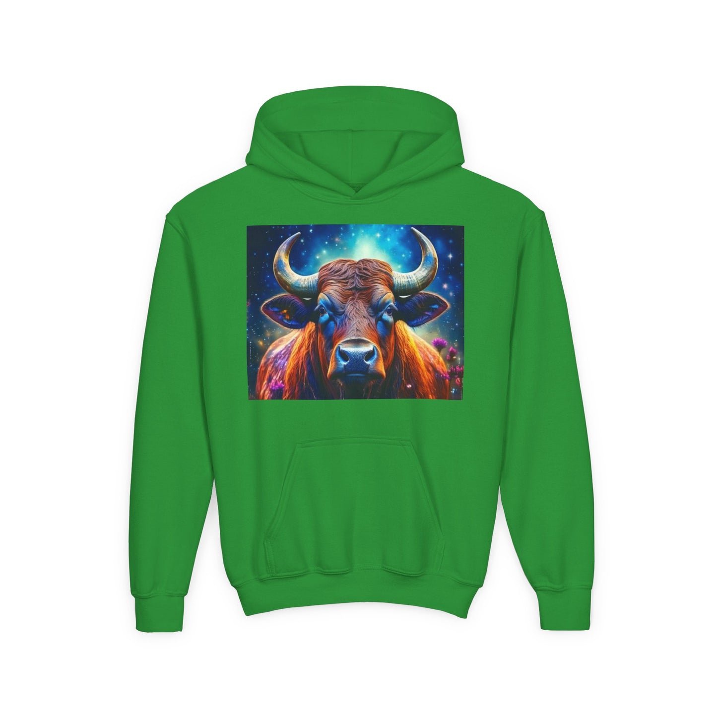 Taurus Youth Hoodie - Heavy Blend Sweatshirt