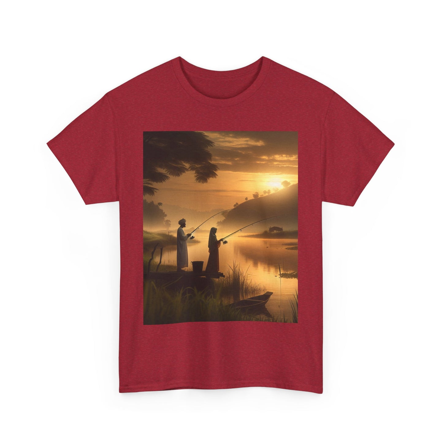 Fishing Women's Heavy Cotton Tee