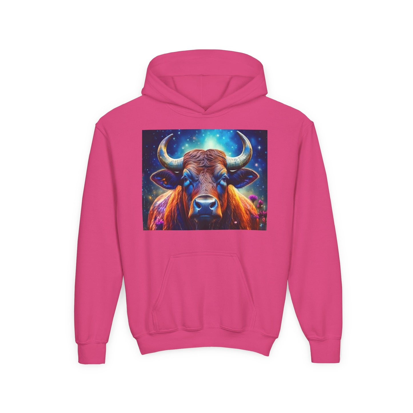 Taurus Youth Hoodie - Heavy Blend Sweatshirt