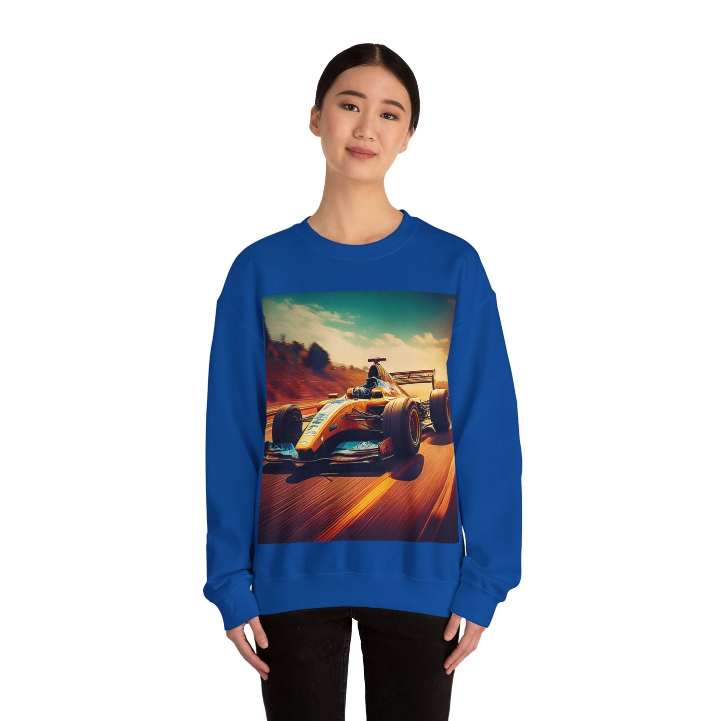 Race Car Crewneck Sweatshirt | Racing Apparel, Unisex Sweatshirt, F1 Gift, Motorsports Clothing, Car Enthusiasts Sweatshirt