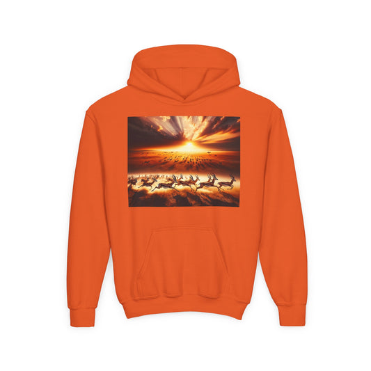 Gazelles Youth Hoodie - Heavy Blend Sweatshirt
