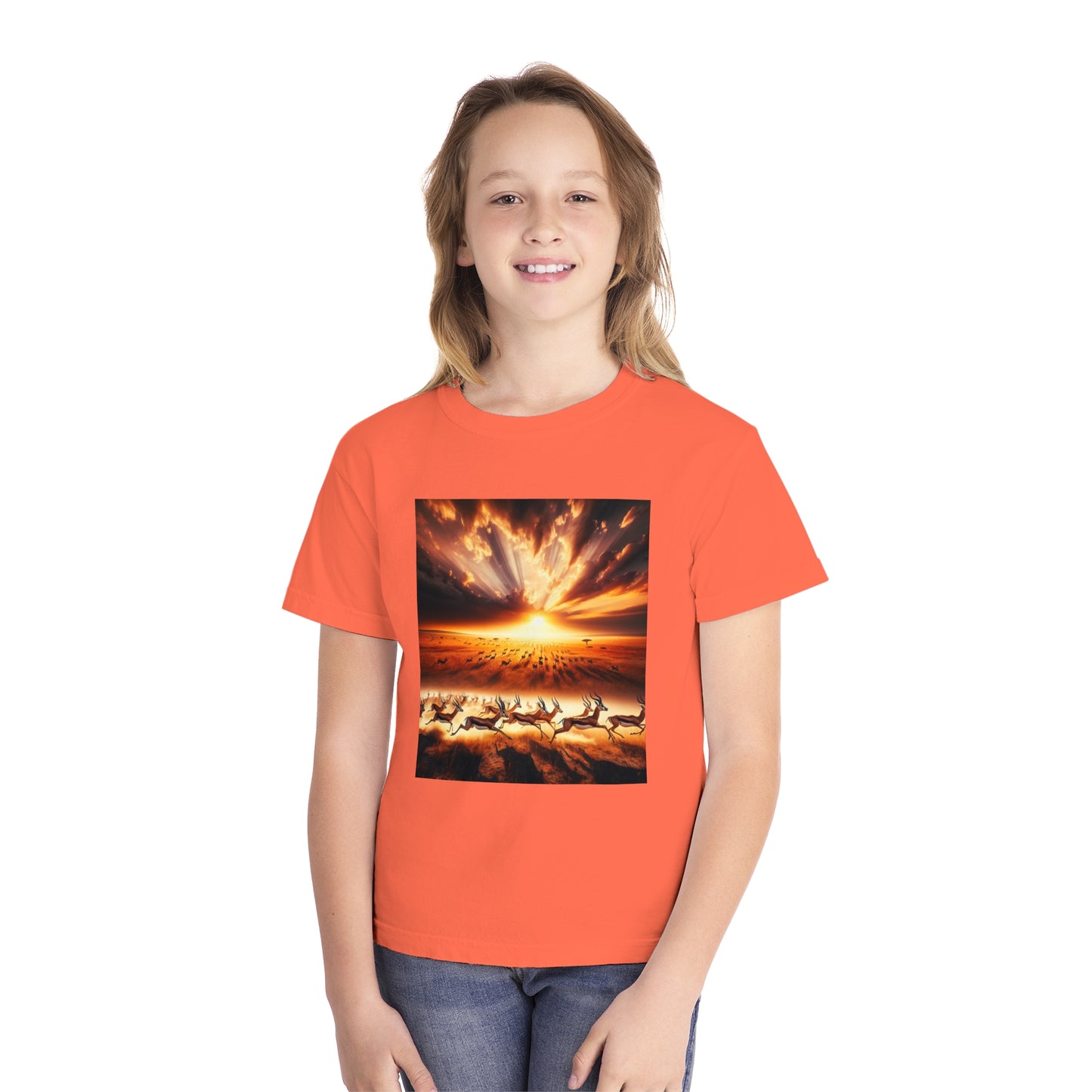 Gazelles Youth Midweight Tee