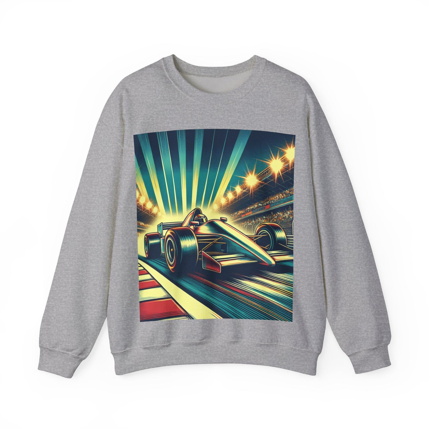 Race Car Crewneck Sweatshirt | Racing Apparel, Unisex Sweatshirt, F1 Gift, Motorsports Clothing, Car Enthusiasts Sweatshirt