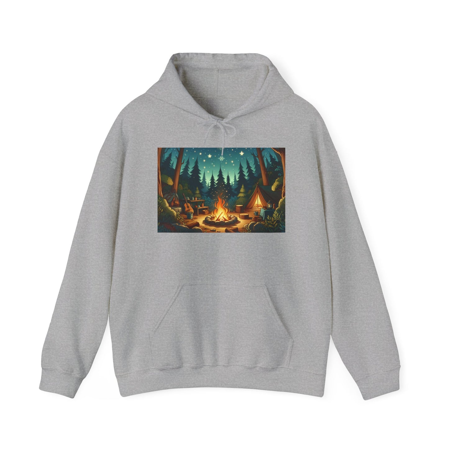 Camping Unisex Hoodie - Sports Team Vibes
