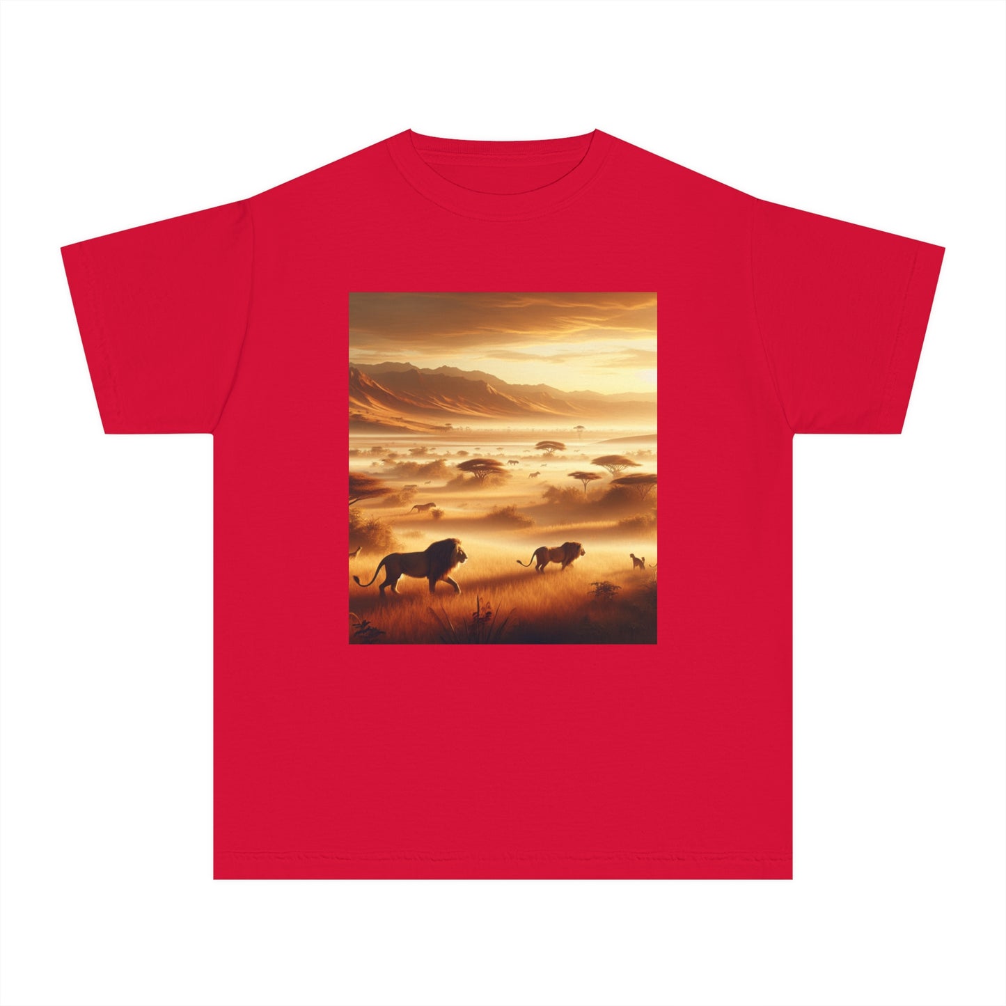 Lions Youth Midweight Tee