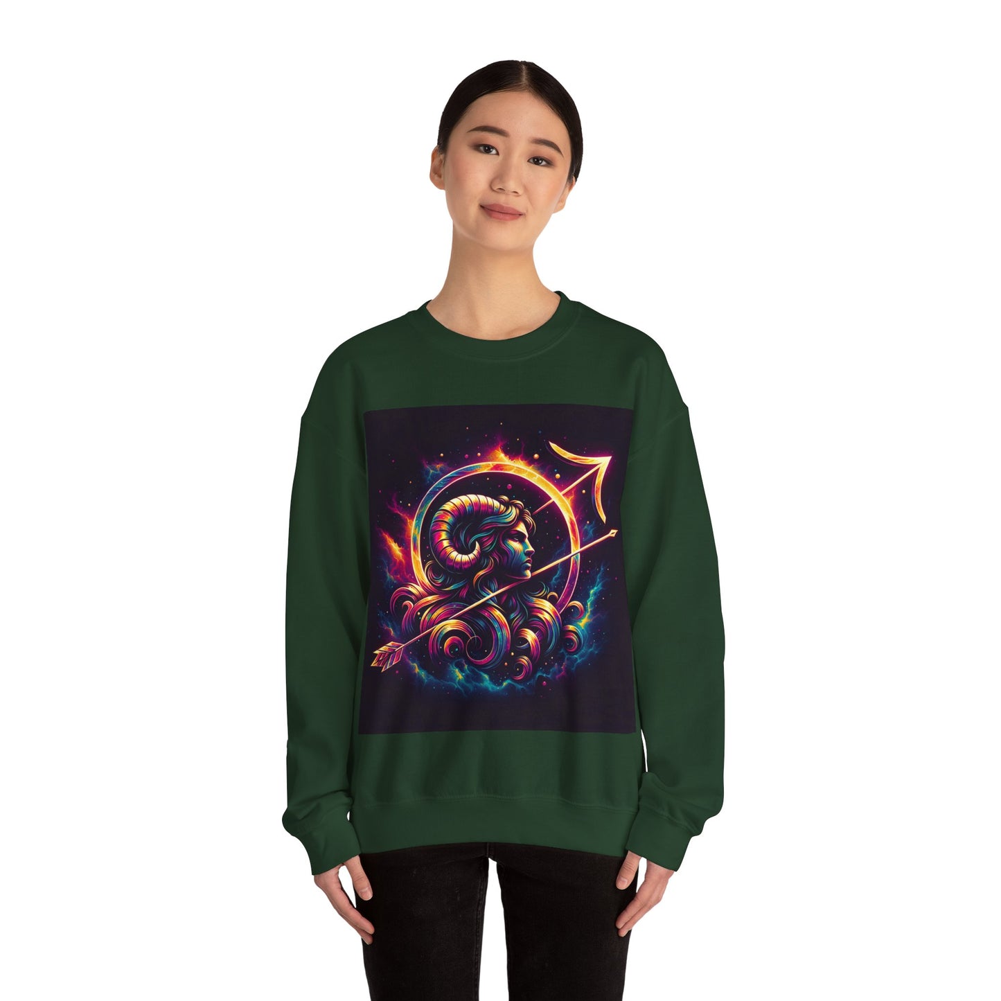 Sagittarius Crewneck Sweatshirt | Zodiac Apparel, Unisex Sweatshirt
