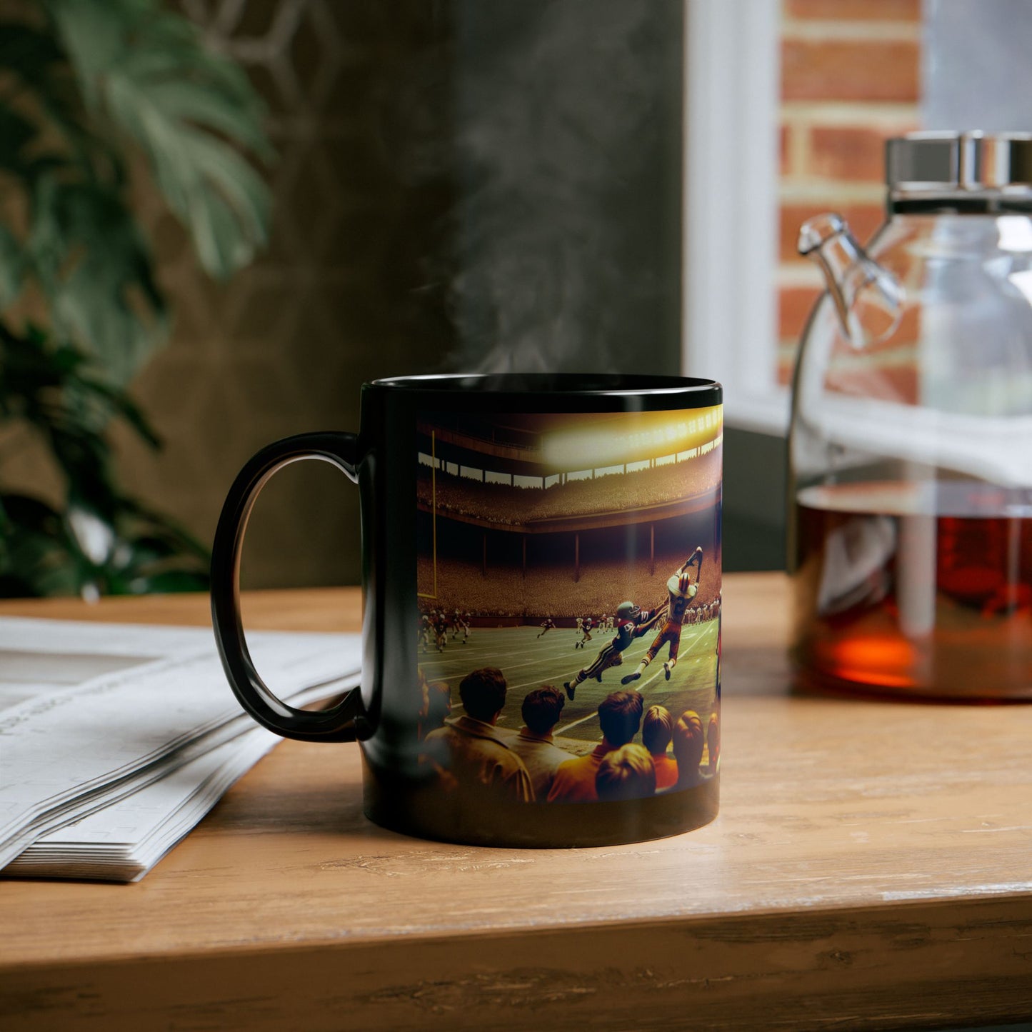 Football Mug | Vibrant Design | Perfect Gift for Football Fans, Father's Day, Birthday