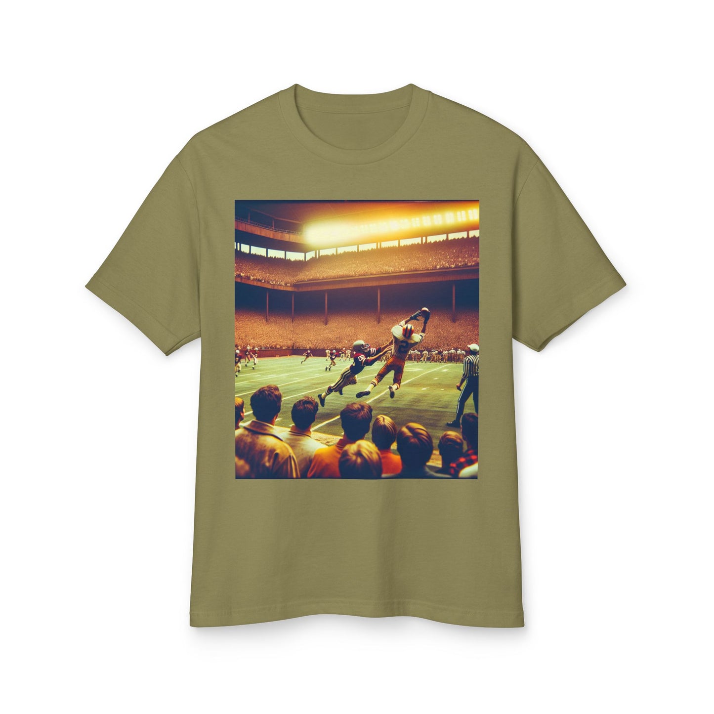 Football Heavyweight Tee - Unisex Garment-Dyed Shirt