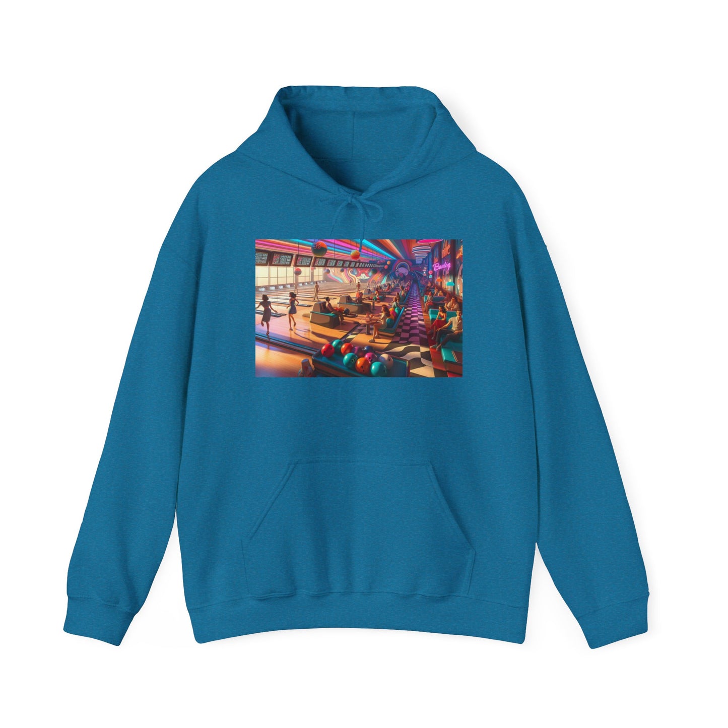 Bowling Unisex Hoodie - Sports Team Vibes