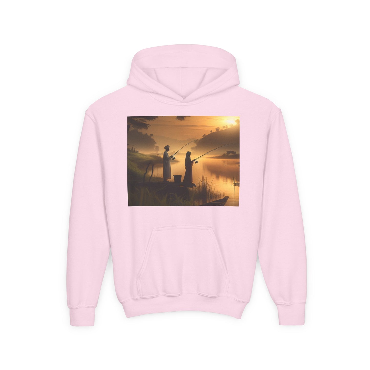 Fishing Youth Hoodie - Heavy Blend Sweatshirt