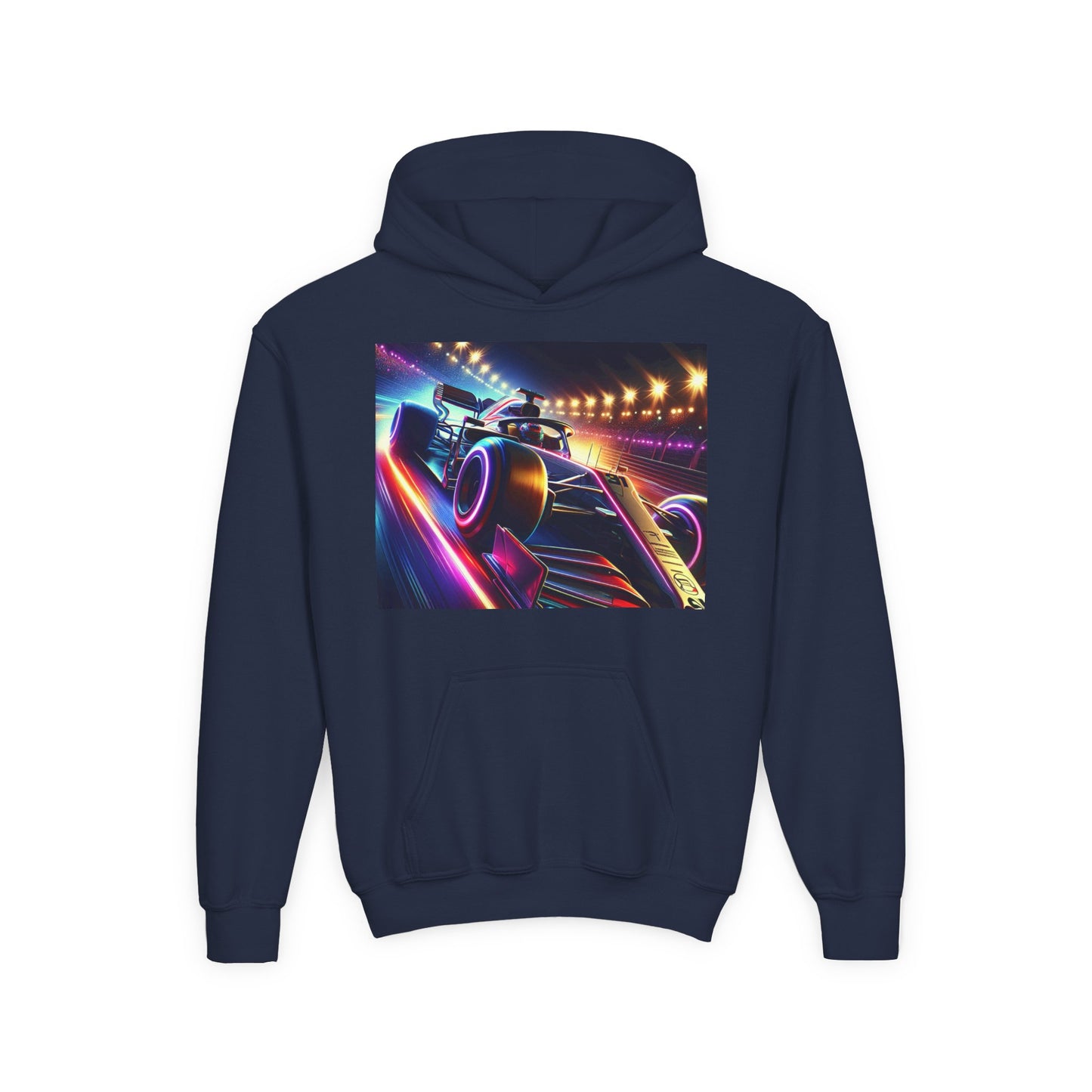 Fi Youth Hoodie - Heavy Blend Sweatshirt