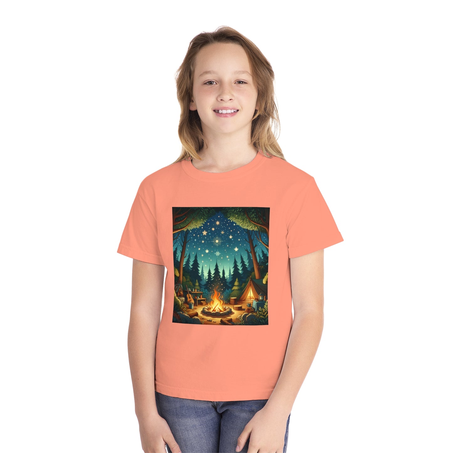 Camping Youth Midweight Tee