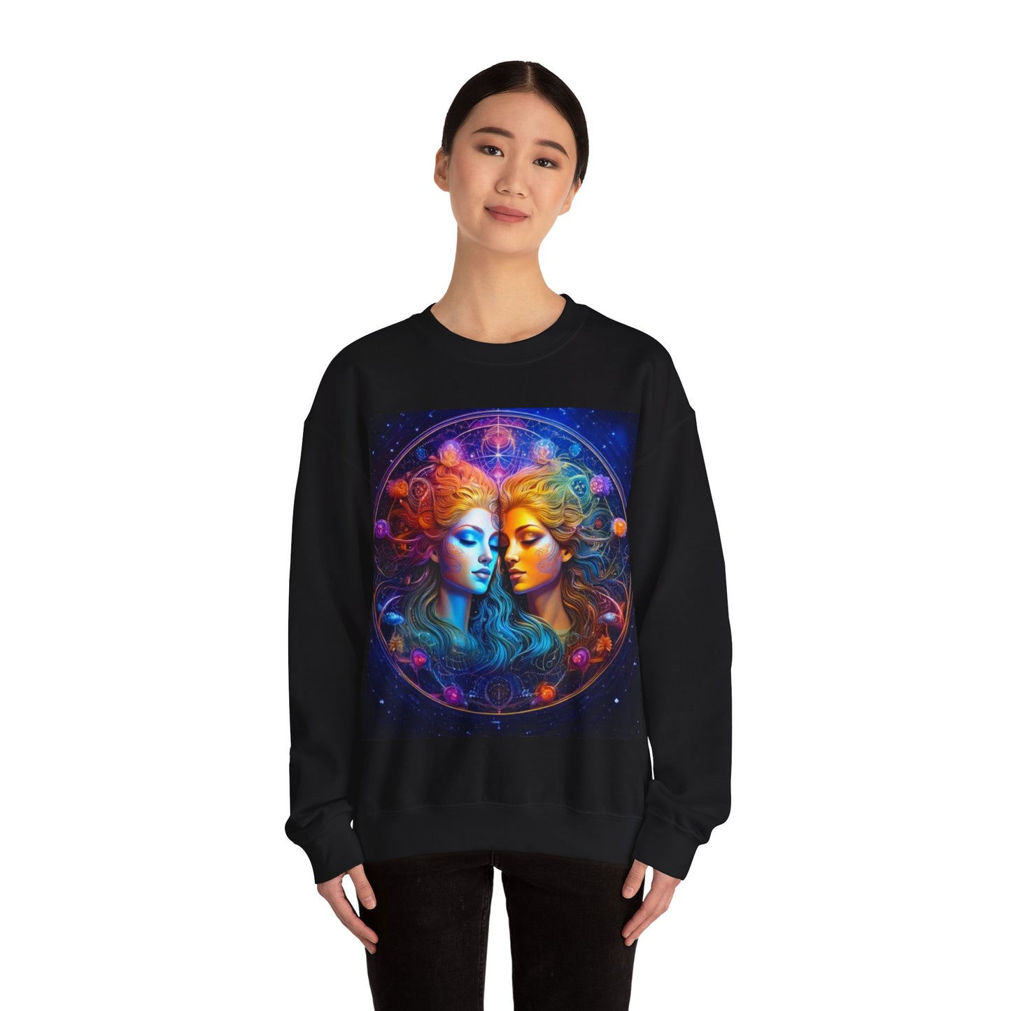 Gemini Crewneck Sweatshirt | Zodiac Apparel, Unisex Sweatshirt