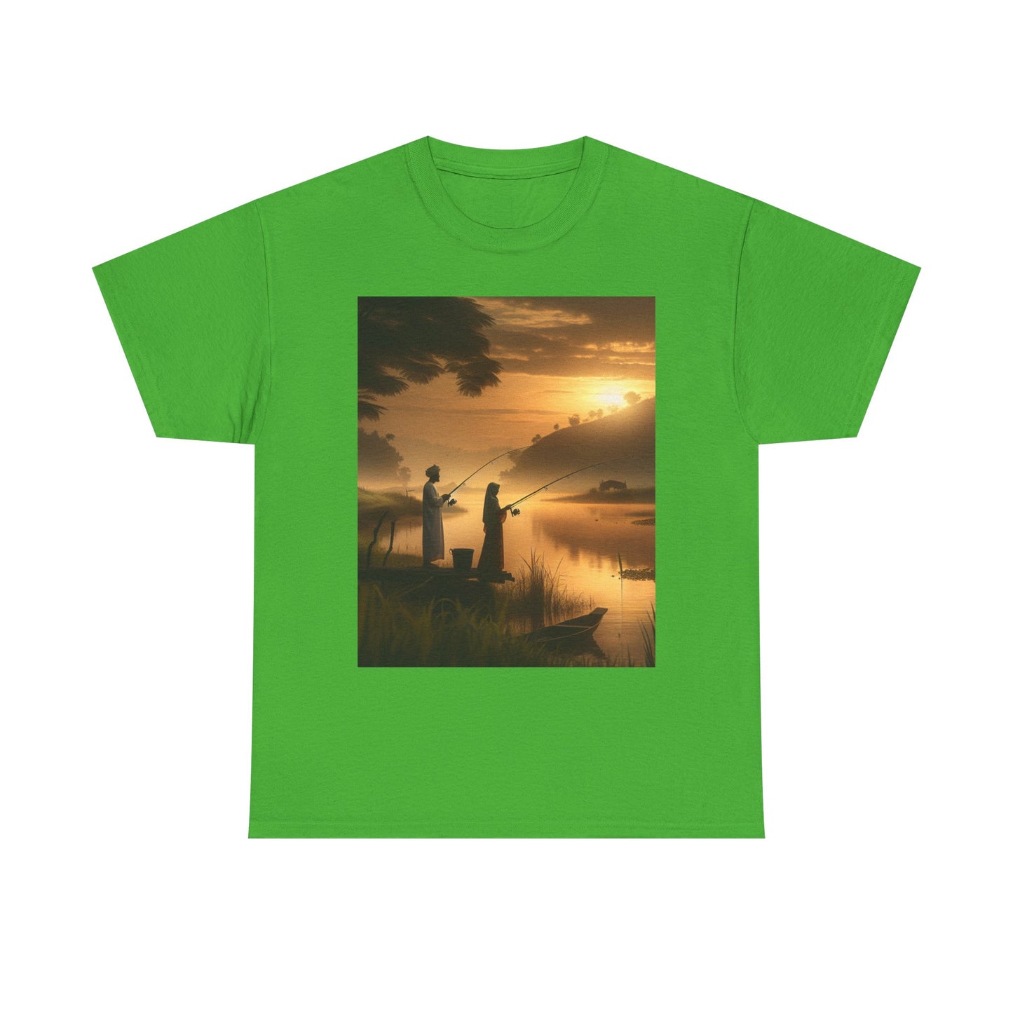 Fishing Women's Heavy Cotton Tee