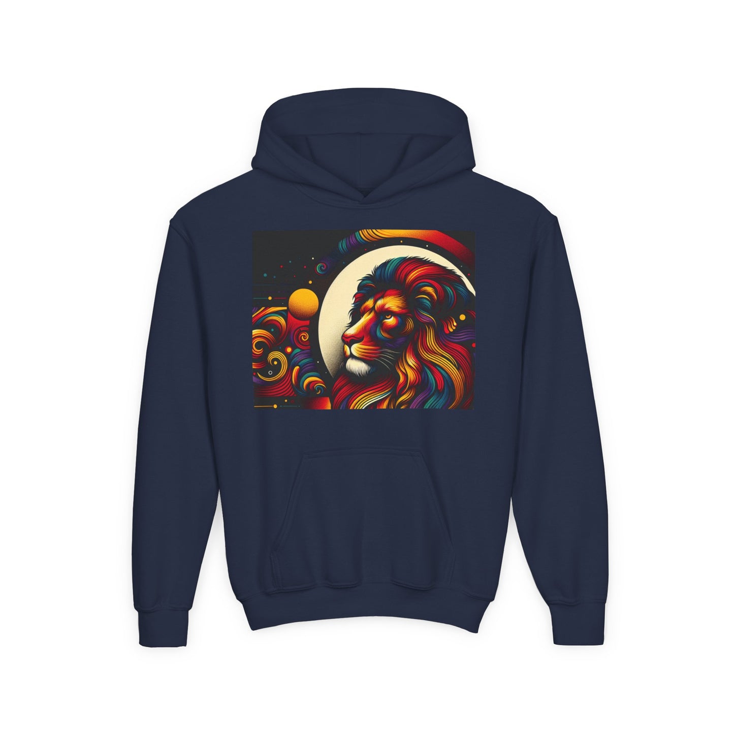 Leo Youth Hoodie - Heavy Blend Sweatshirt
