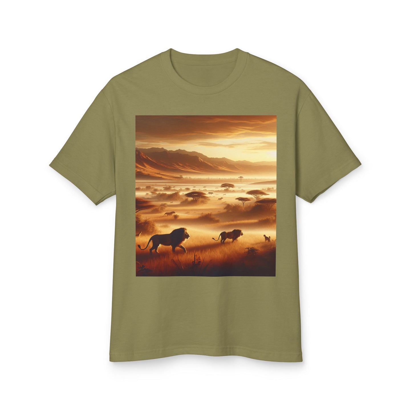 Lions Heavyweight Tee - Unisex Garment-Dyed Shirt