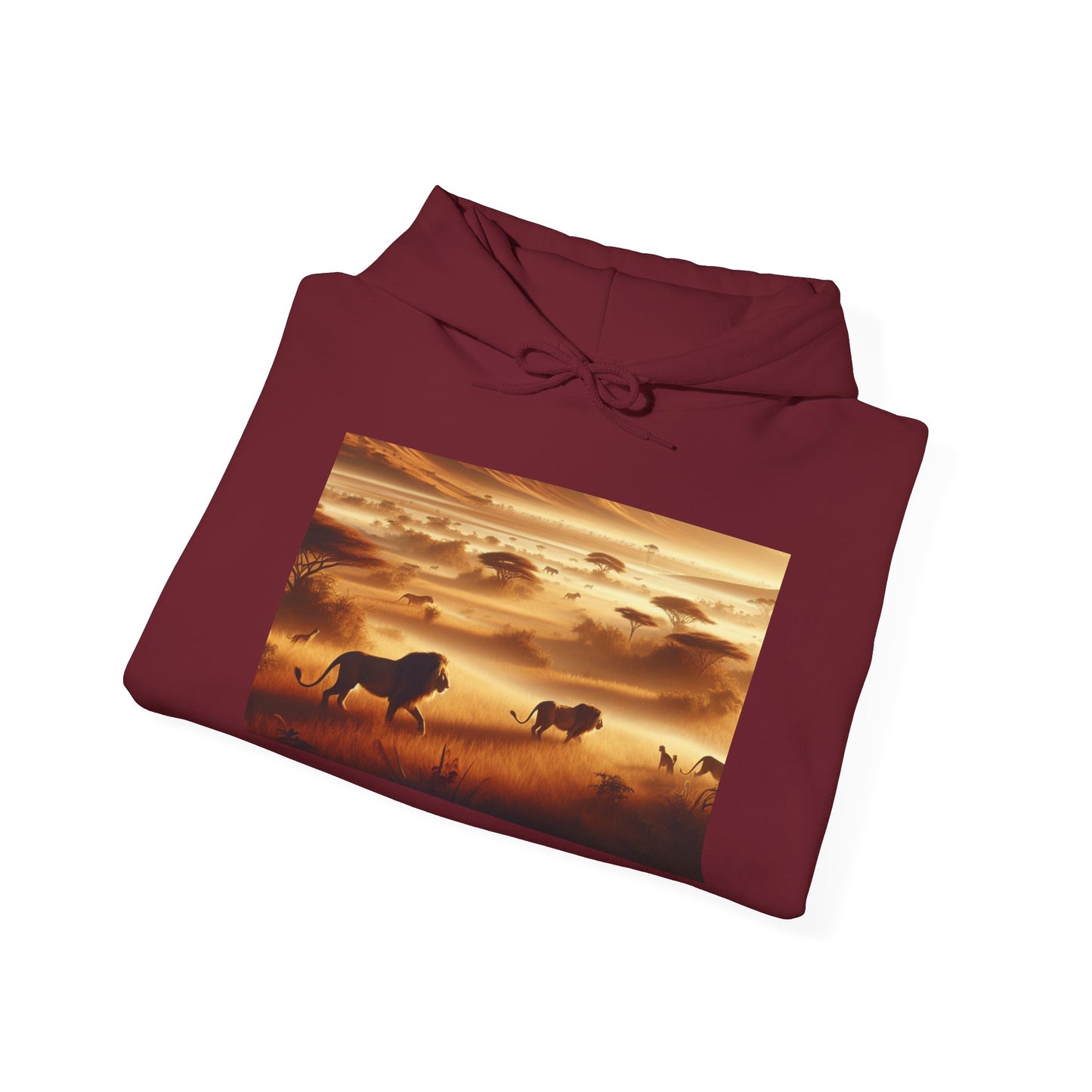 Lions Unisex Hoodie - Safari Vibes