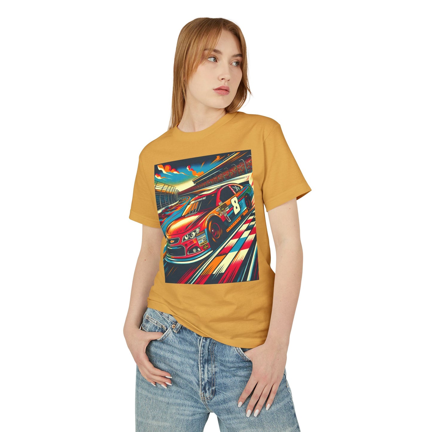 Nascar 22 Heavyweight Tee - Unisex Garment-Dyed Shirt