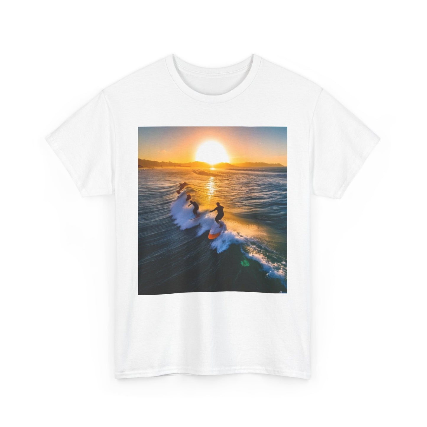 Surfing Women's Heavy Cotton Tee